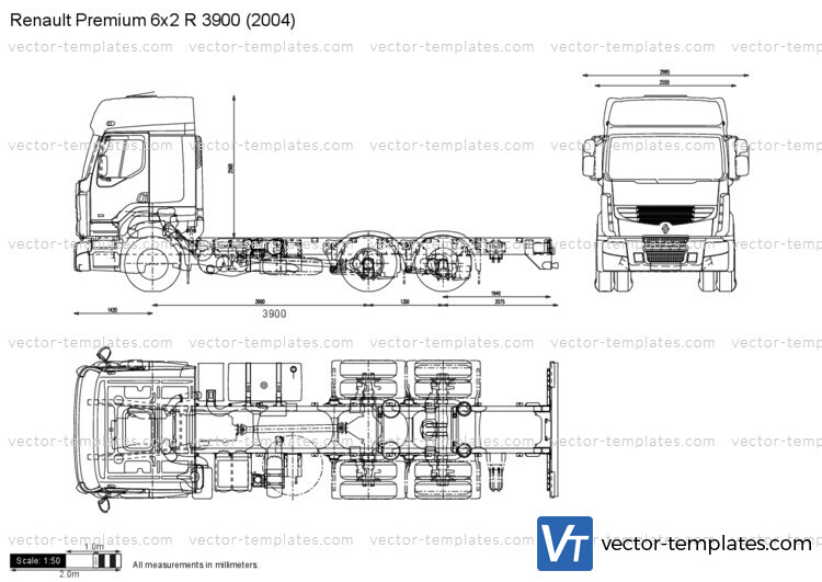 Renault Premium 6x2 R 3900