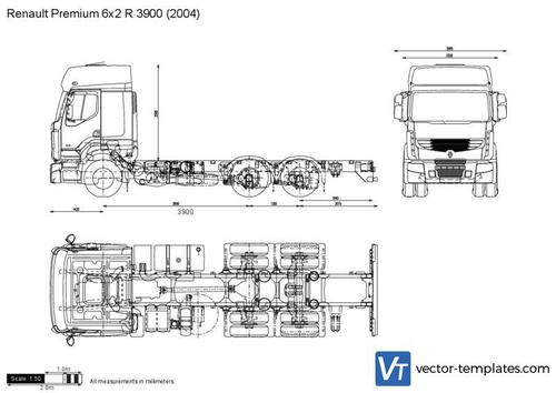 Renault Premium 6x2 R 3900