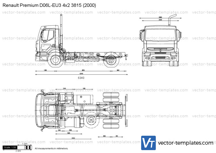 Renault Premium D06L-EU3 4x2 3815