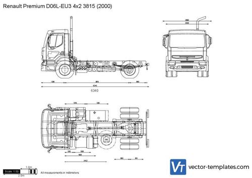 Renault Premium D06L-EU3 4x2 3815