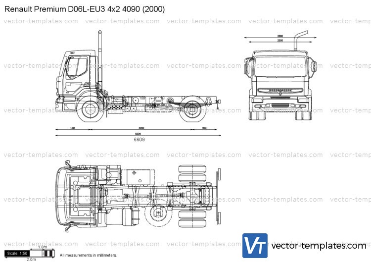 Renault Premium D06L-EU3 4x2 4090