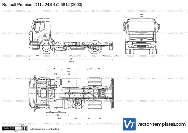 Renault Premium D11L 24S 4x2 3815