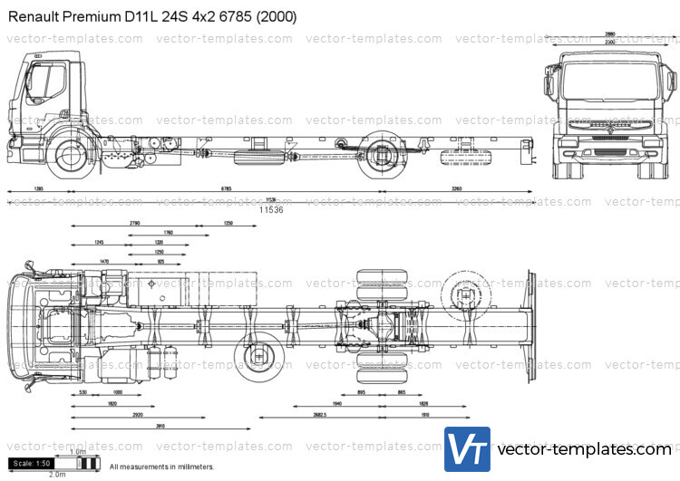 Renault Premium D11L 24S 4x2 6785