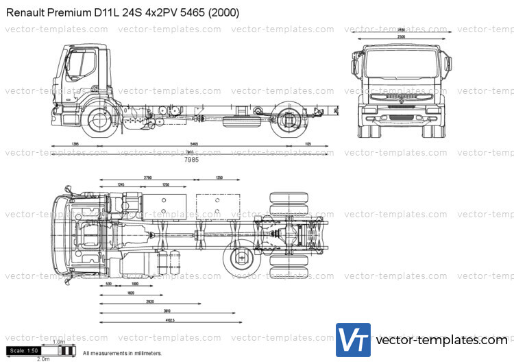 Renault Premium D11L 24S 4x2PV 5465