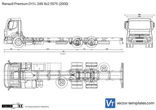 Renault Premium D11L 24S 6x2 5575