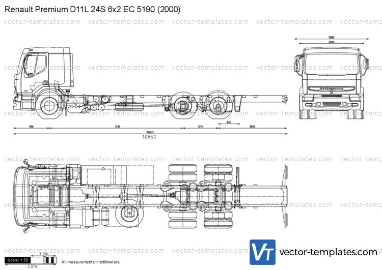 Renault Premium D11L 24S 6x2 EC 5190