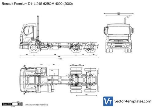 Renault Premium D11L 24S 62BOM 4090