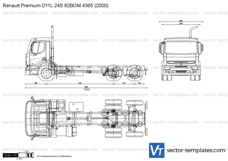 Renault Premium D11L 24S 62BOM 4365