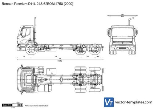 Renault Premium D11L 24S 62BOM 4750