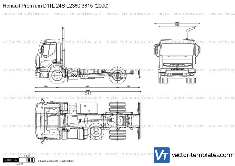 Renault Premium D11L 24S L2360 3815