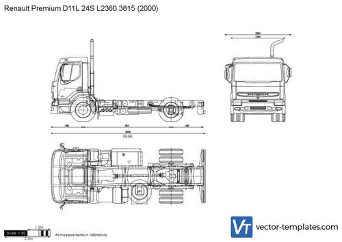 Renault Premium D11L 24S L2360 3815