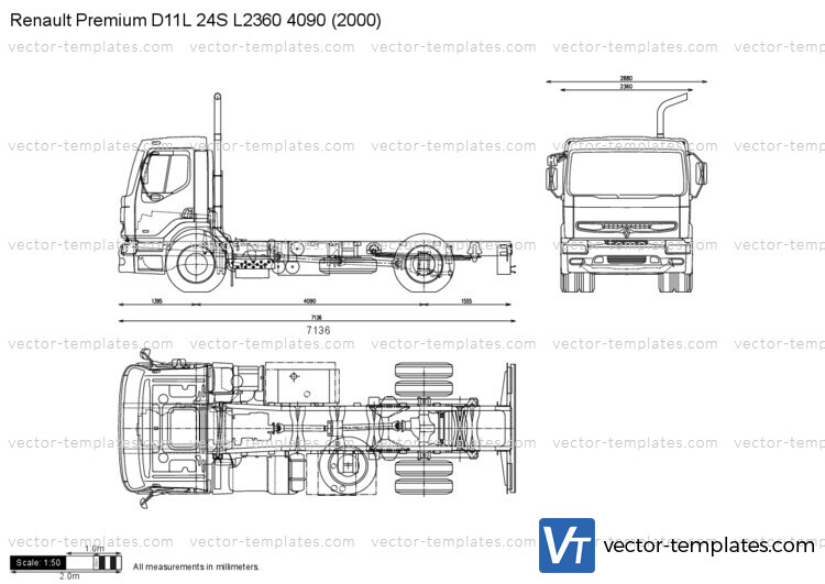 Renault Premium D11L 24S L2360 4090