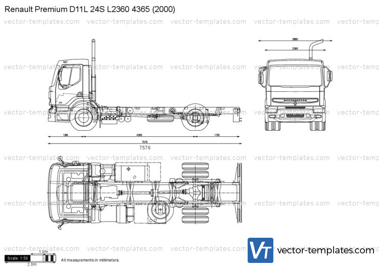 Renault Premium D11L 24S L2360 4365