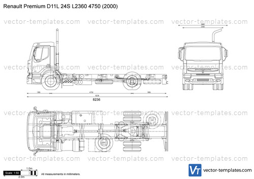 Renault Premium D11L 24S L2360 4750