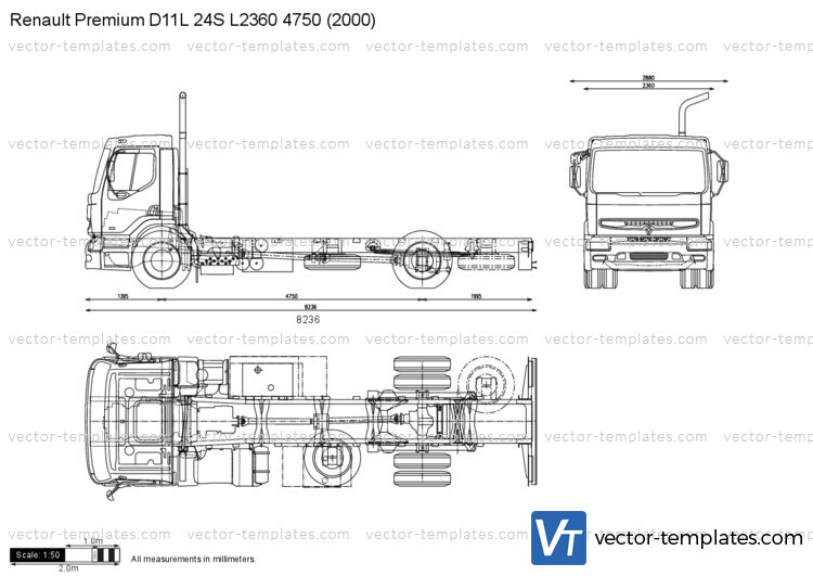 Renault Premium D11L 24S L2360 4750