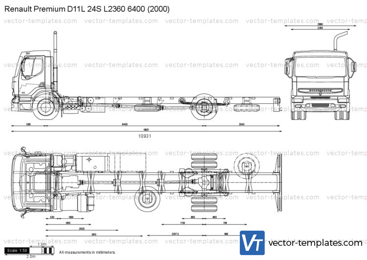 Renault Premium D11L 24S L2360 6400