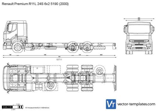 Renault Premium R11L 24S 6x2 5190