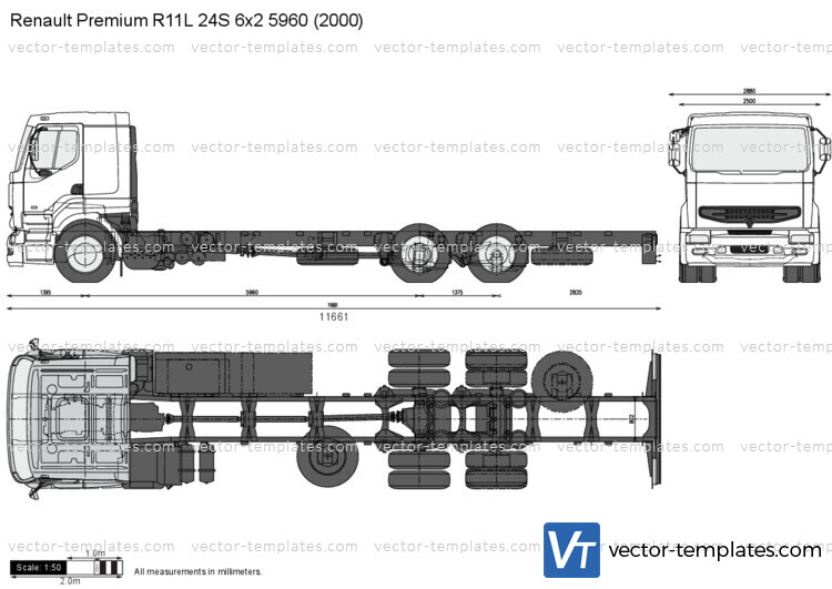 Renault Premium R11L 24S 6x2 5960