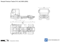 Renault Premium Tractor D11L 4x2 3650