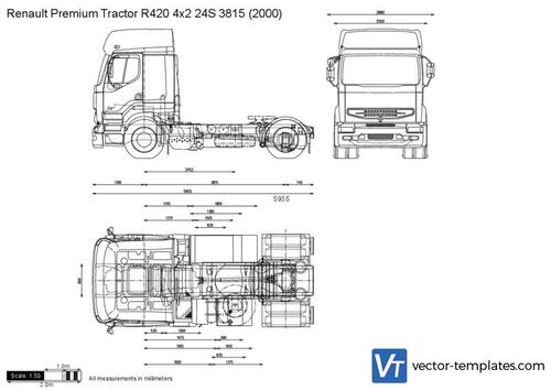 Renault Premium Tractor R420 4x2 24S 3815