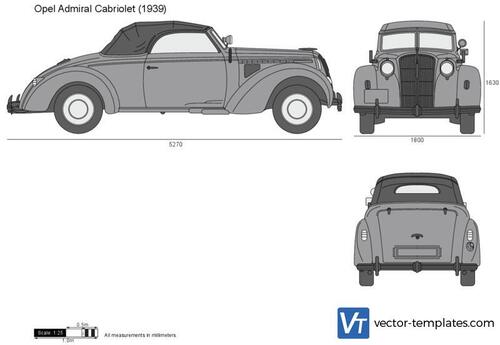 Opel Admiral Cabriolet