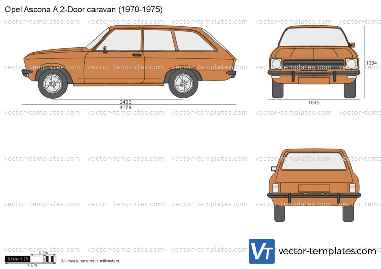 Opel Ascona A 2-Door caravan