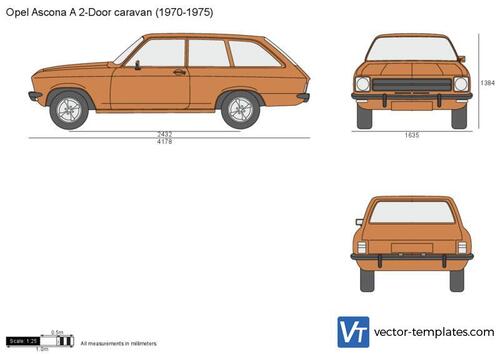 Opel Ascona A 2-Door caravan