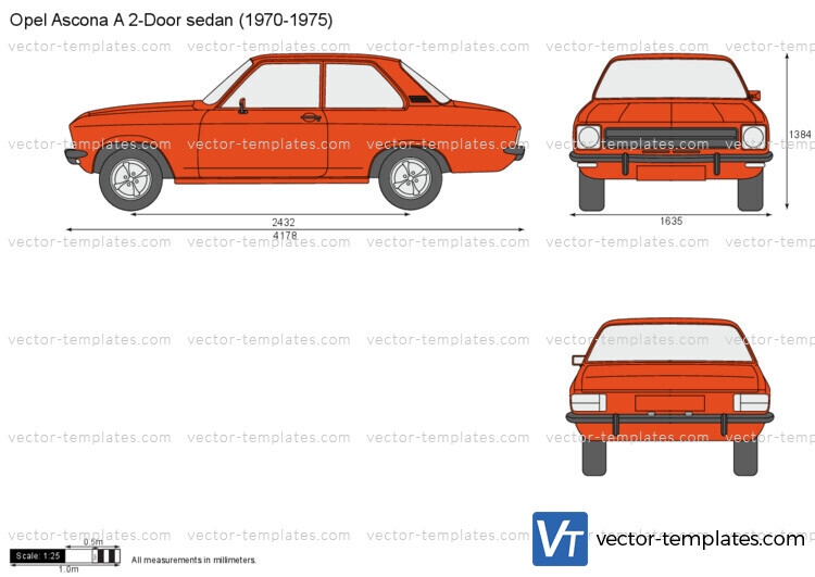 Opel Ascona A 2-Door sedan