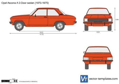 Opel Ascona A 2-Door sedan