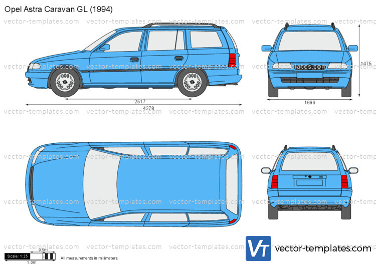 Opel Astra F Caravan GL