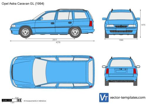 Opel Astra F Caravan GL