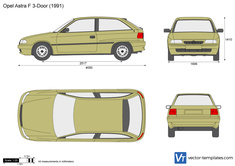 Opel Astra F 3-Door