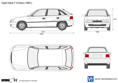 Opel Astra F 5-Door
