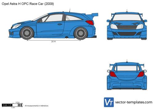 Opel Astra H OPC Race Car