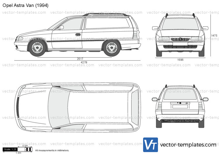 Opel Astra F Van