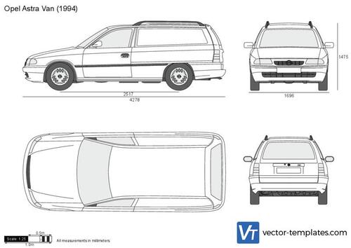 Opel Astra F Van