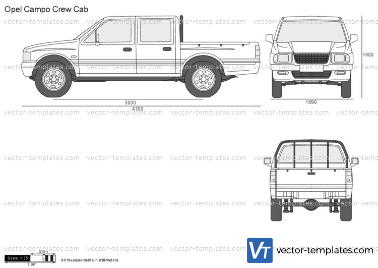 Opel Campo Crew Cab