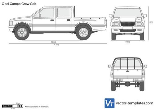 Opel Campo Crew Cab