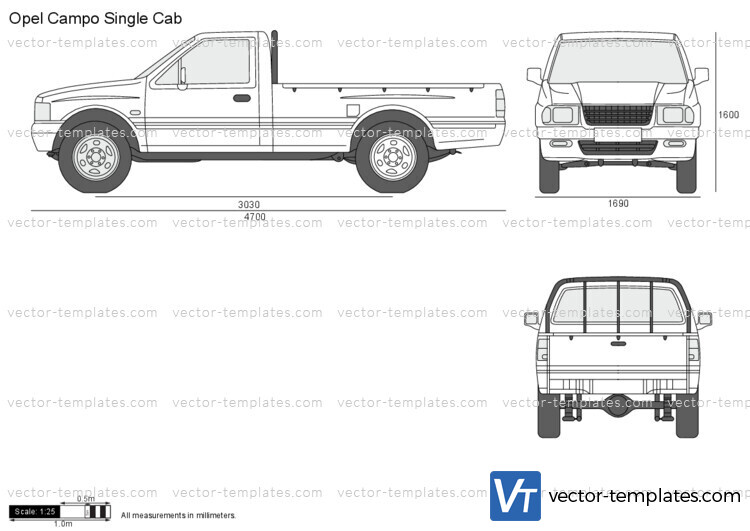 Opel Campo Single Cab