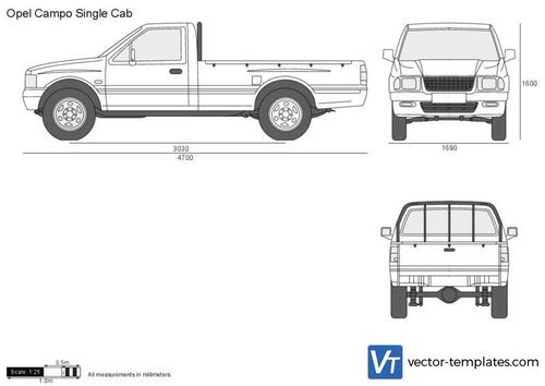 Opel Campo Single Cab