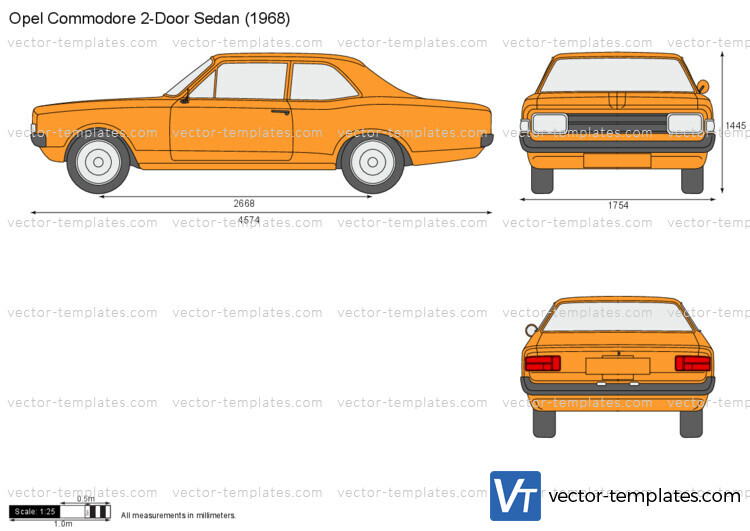 Opel Commodore 2-Door Sedan