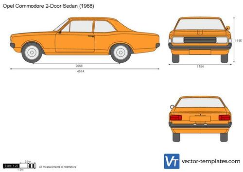 Opel Commodore 2-Door Sedan