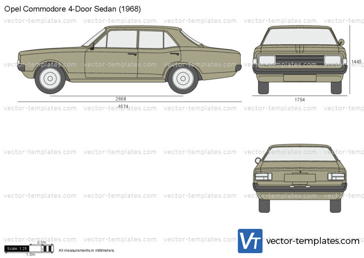 Opel Commodore 4-Door Sedan