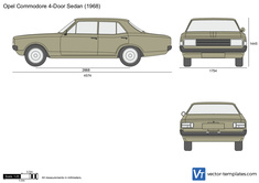 Opel Commodore 4-Door Sedan
