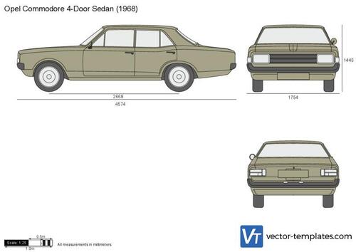 Opel Commodore 4-Door Sedan