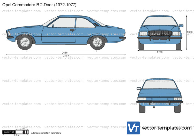 Opel Commodore B 2-Door