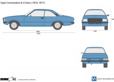 Opel Commodore B 2-Door