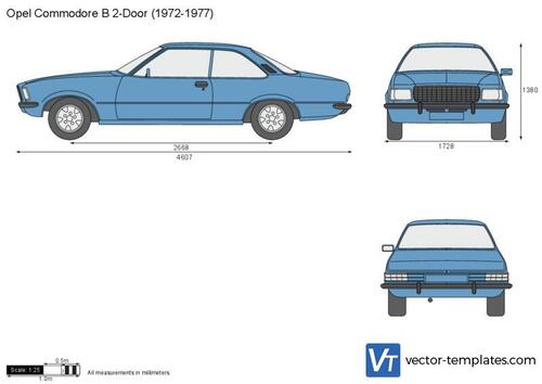 Opel Commodore B 2-Door