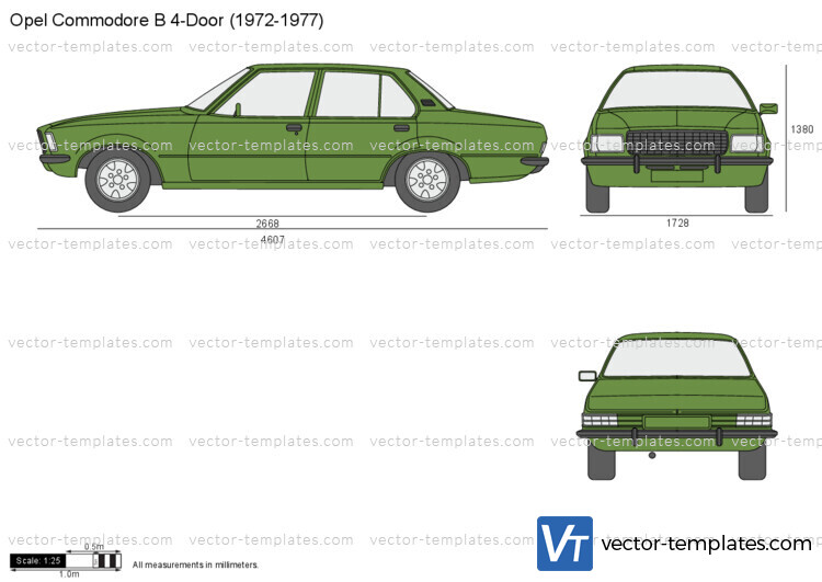 Opel Commodore B 4-Door