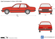 Opel Commodore C 4-Door